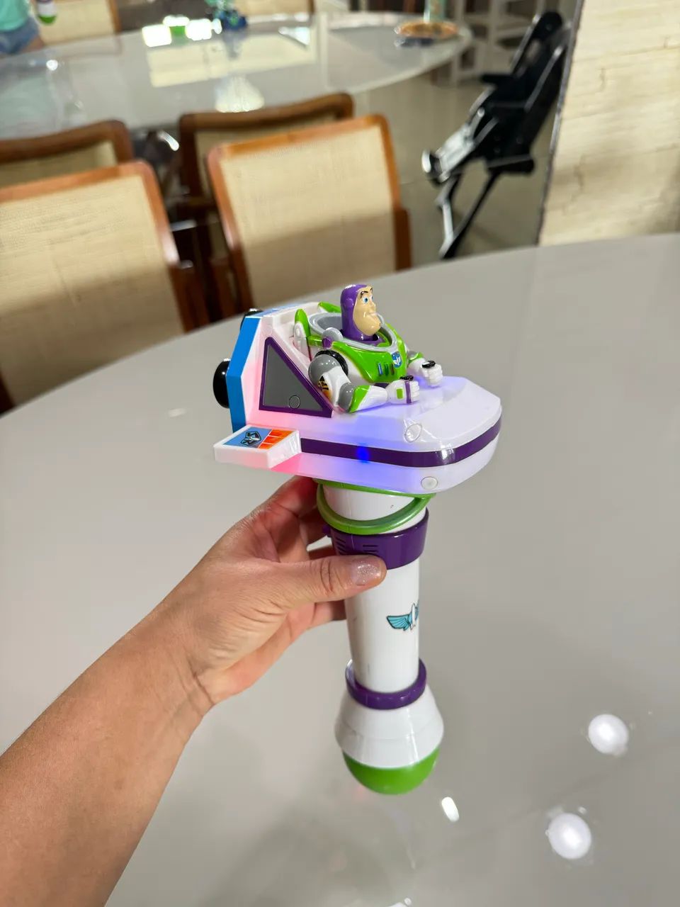 Buzz Lightyear bolha de sabão original 