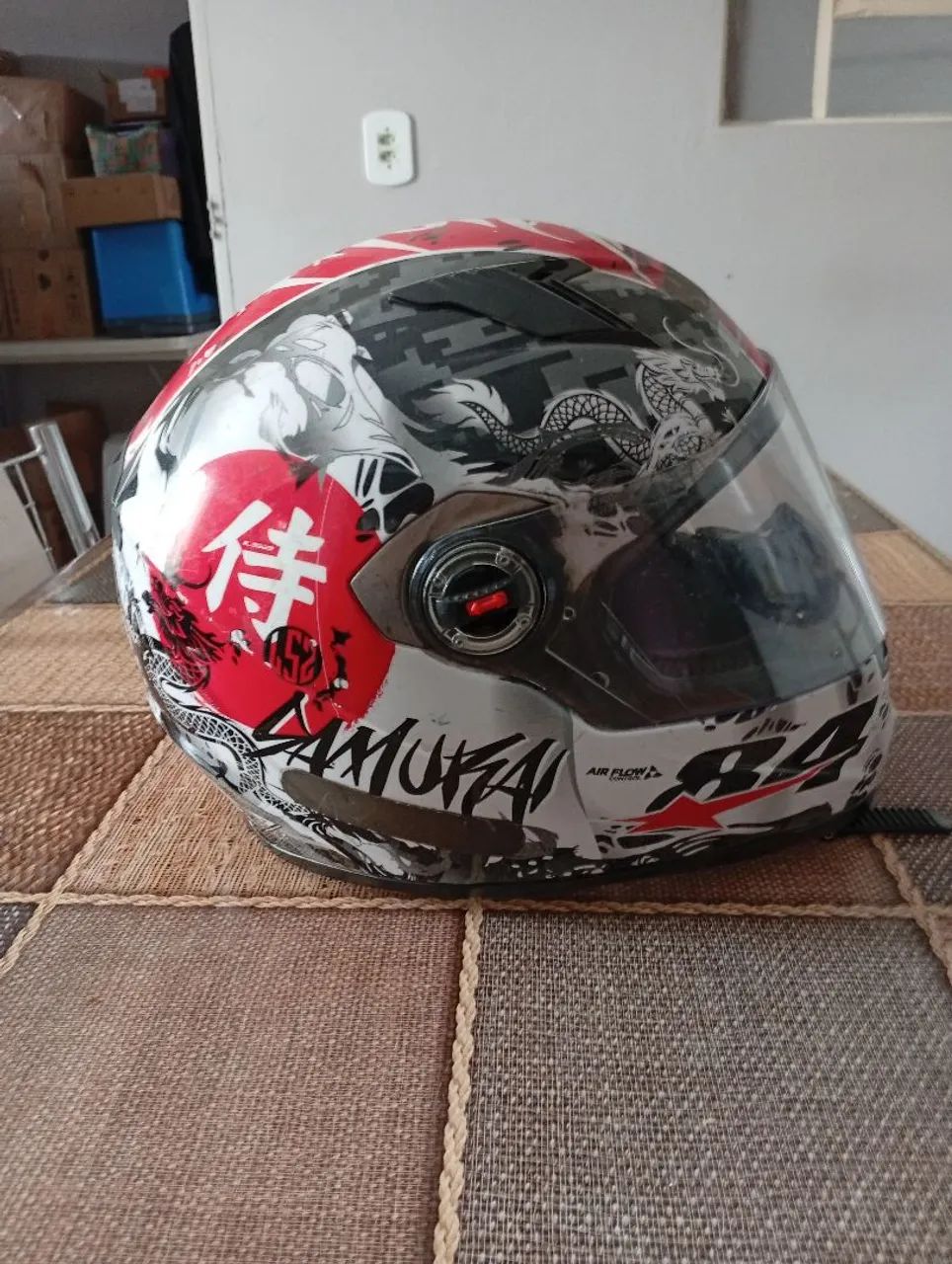Capacete samurai para moto  - Foto 2