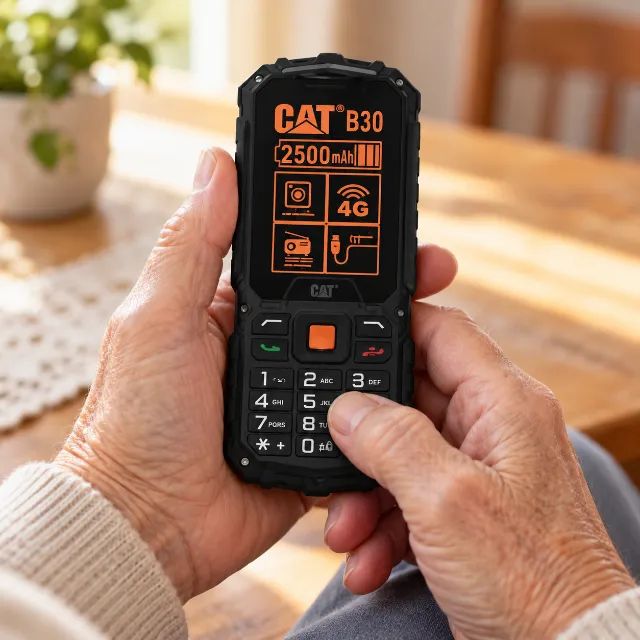 Celular Para Idosos Cat B30 - Foto 5