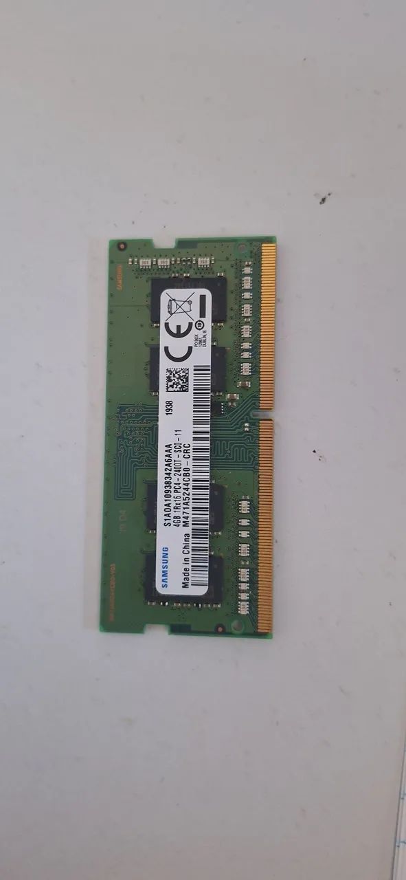 Memoria ram 4gb