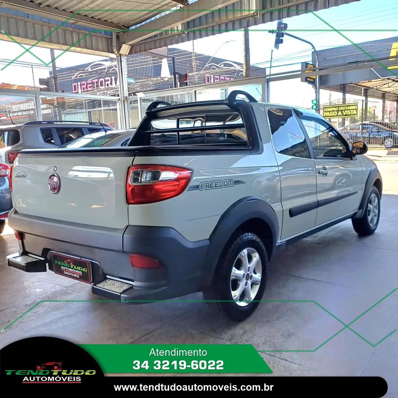 Fiat Strada Freedom 1.4 Flex 8V CD 2020 - Foto 4