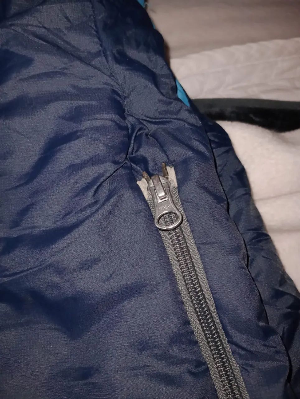 Saco de dormir Quechua azul - Foto 3