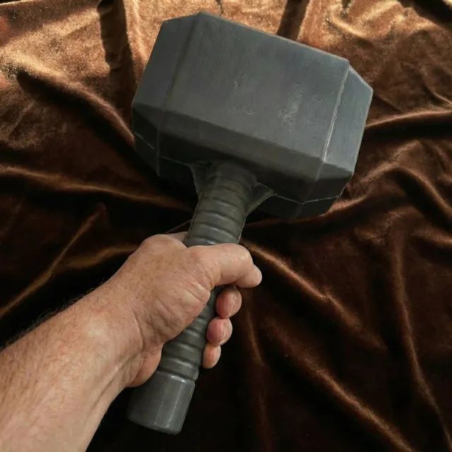 Martelo do Thor (Mjolnir) - Plástico Leve para Fantasia