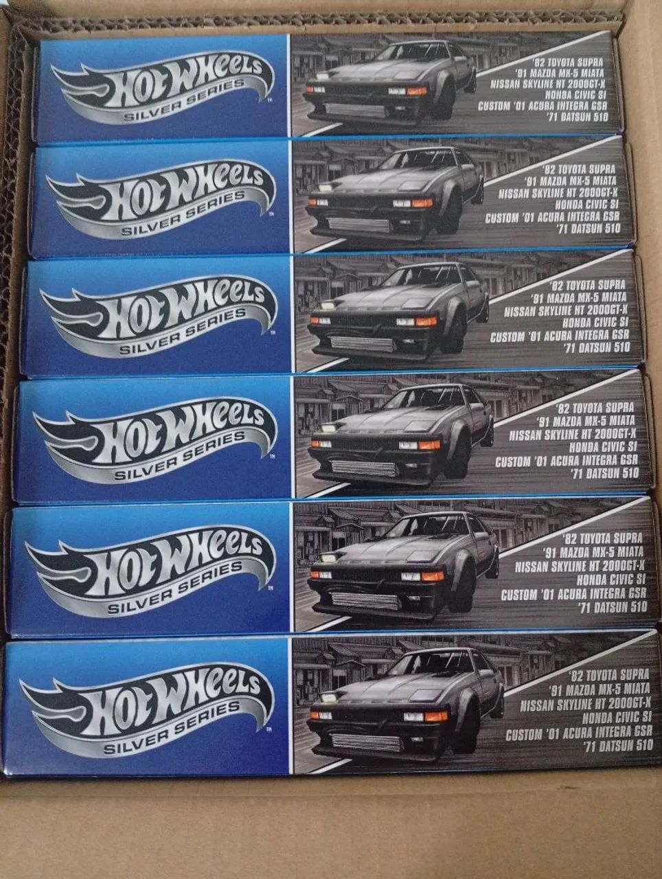 Hot Wheels Silver Séries Pack carros japoneses - Foto 3