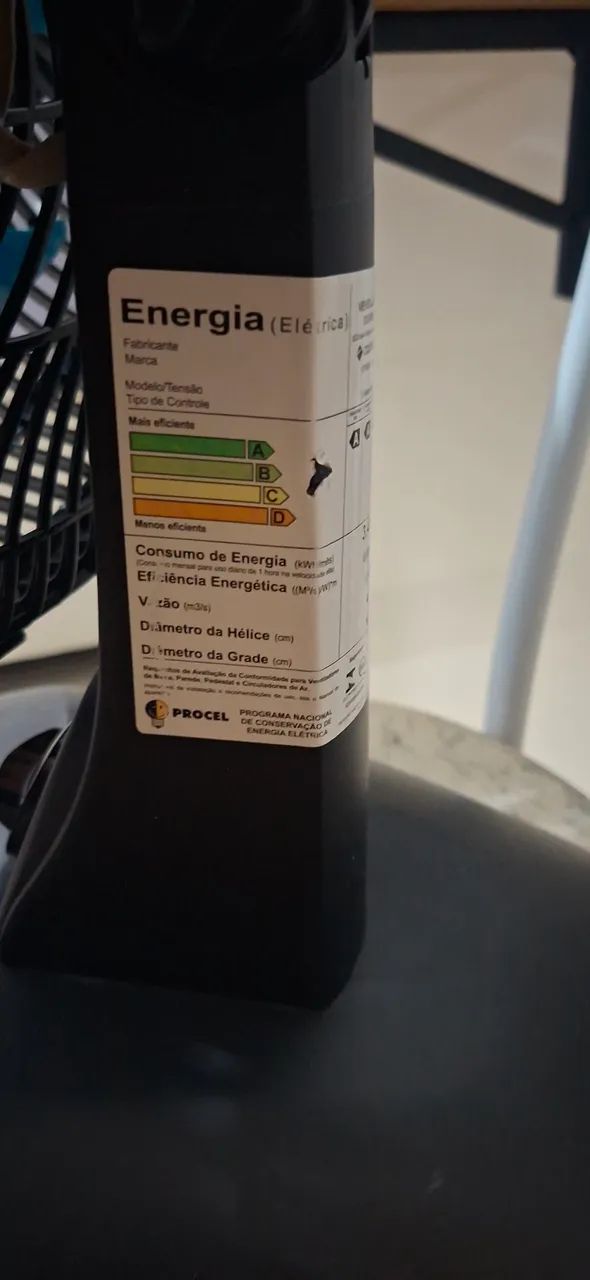 Vendo ventilador Cadence turbo 60cm pouco usado. Motivo da venda, climatizei a casa toda. - Foto 3