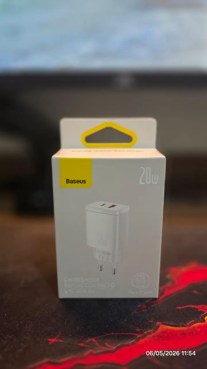 Fonte carregador 20w Baseus