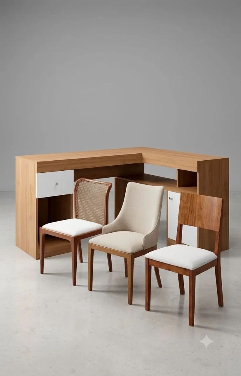 Mesa com qualquer cadeira 1099,00
