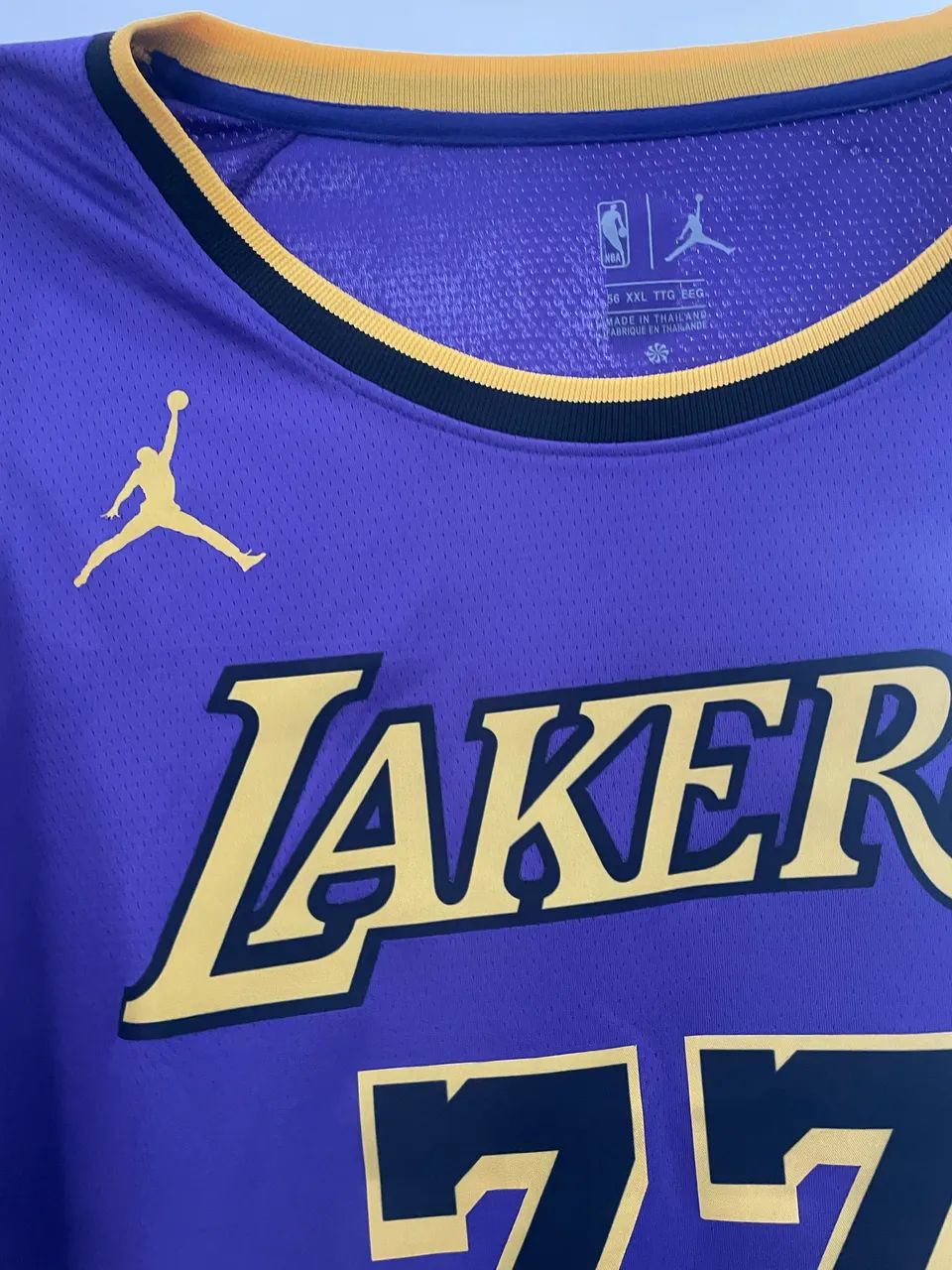 Camisa Lakers 77 Luka Xxl 