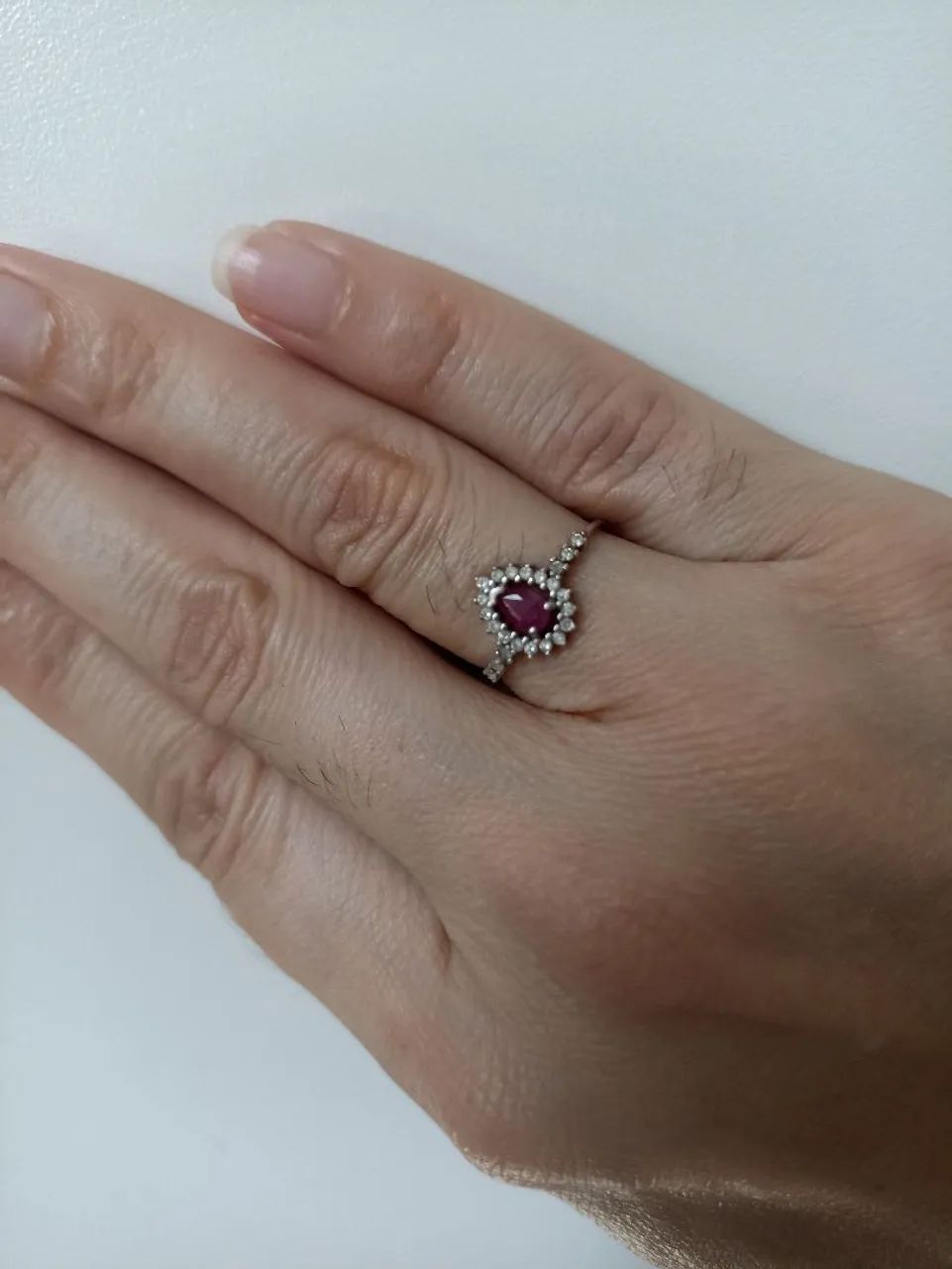 Anel Vivara com Rubi e diamantes - Foto 2