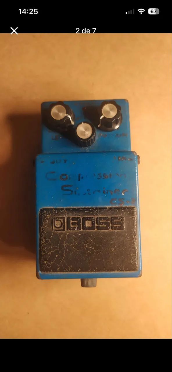 Boss compressor vintage cs-2 - Foto 4