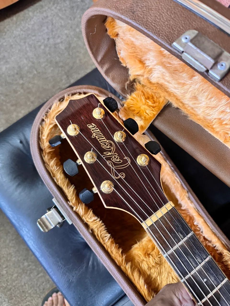 Violão Takamine GD93CE tampo sólido tk40d regulado ANALISO TROCAS - Foto 5