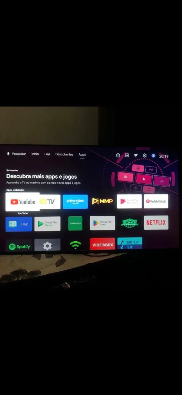 Vendo televisão semi nova 43 polegadas smart ,dá marca multe  - Foto 2