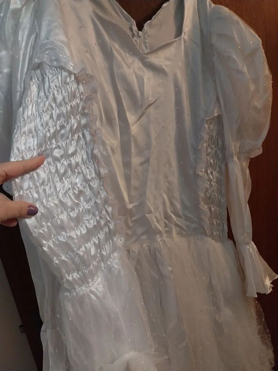 Vestido Noiva de Festa Junina Plus Size  - Foto 2