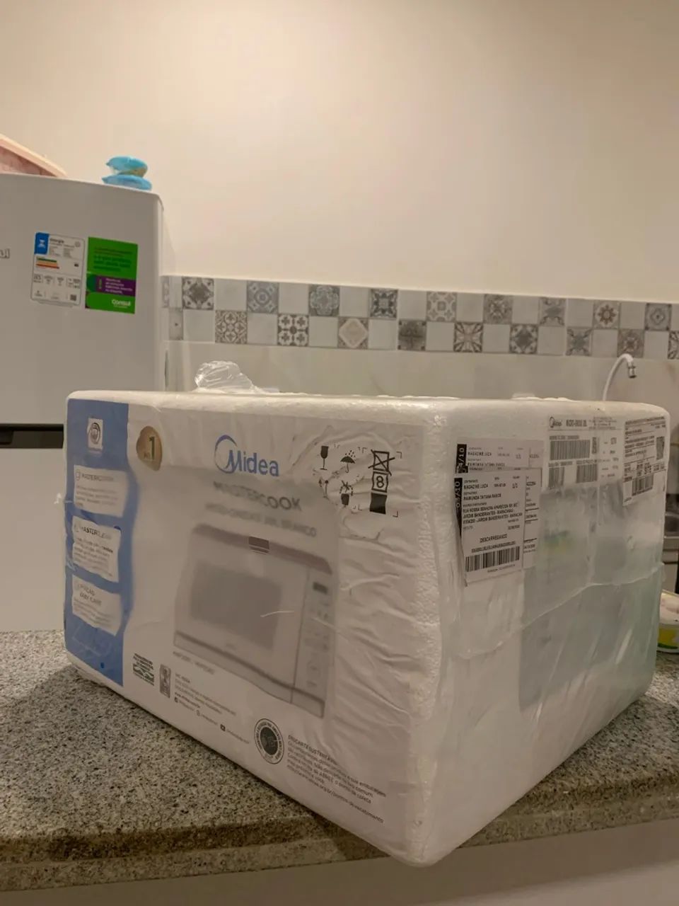 Micro-ondas 20L Branco  - Foto 2