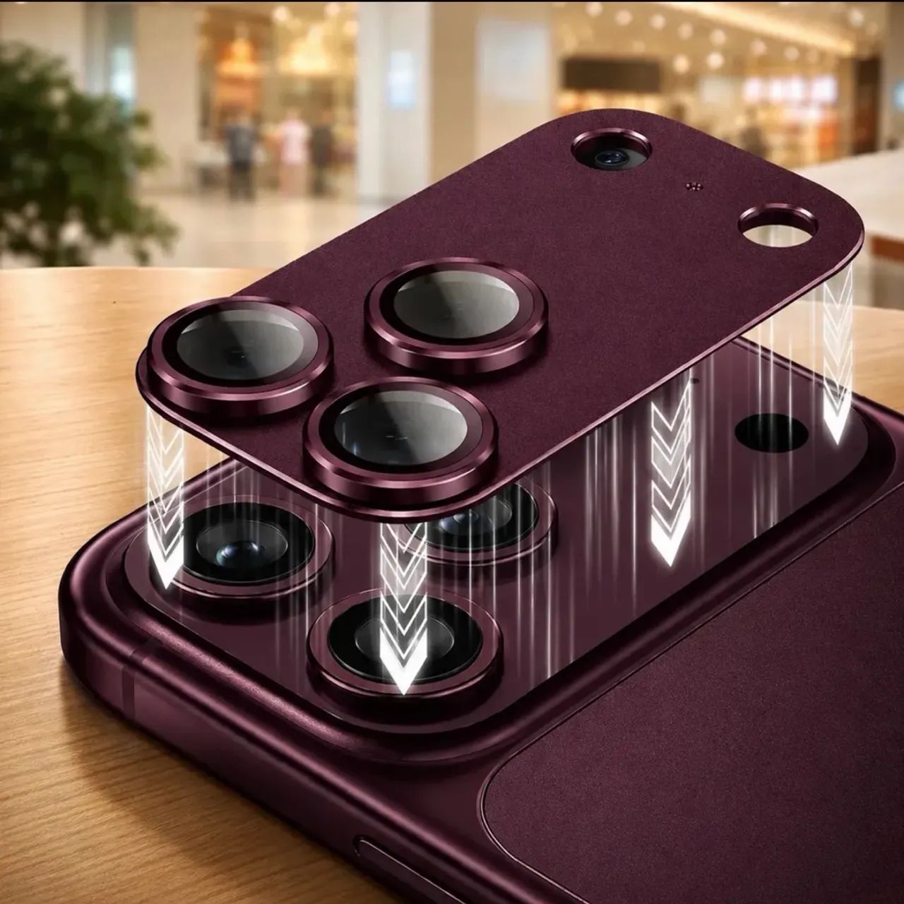 Película Protetora Câmera Lente Para iPhone 18 E 17 pro Max. - Foto 2