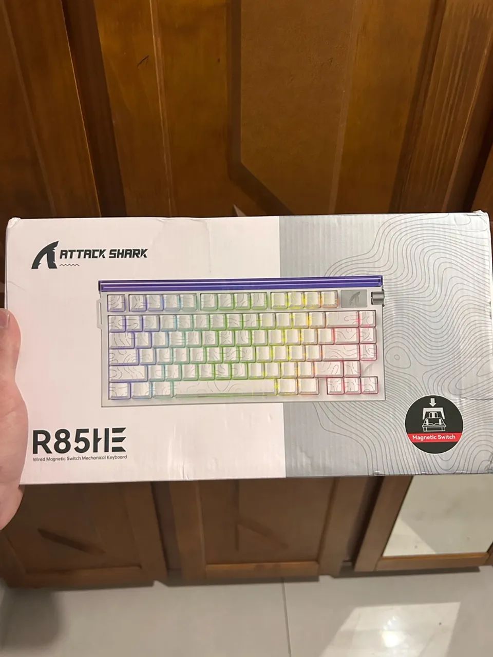 Teclado attack shark R85he - Foto 2
