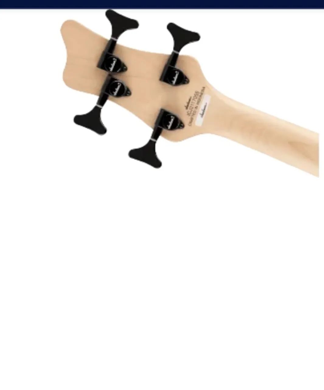 Baixo Jackson 4c Spectra Js2p Black Burst - Aparelhos de Som