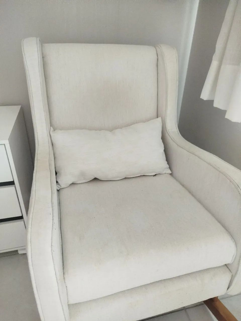 Poltrona de Amamentação Wind em Linho - Balanço | R$ 590 - Foto 3