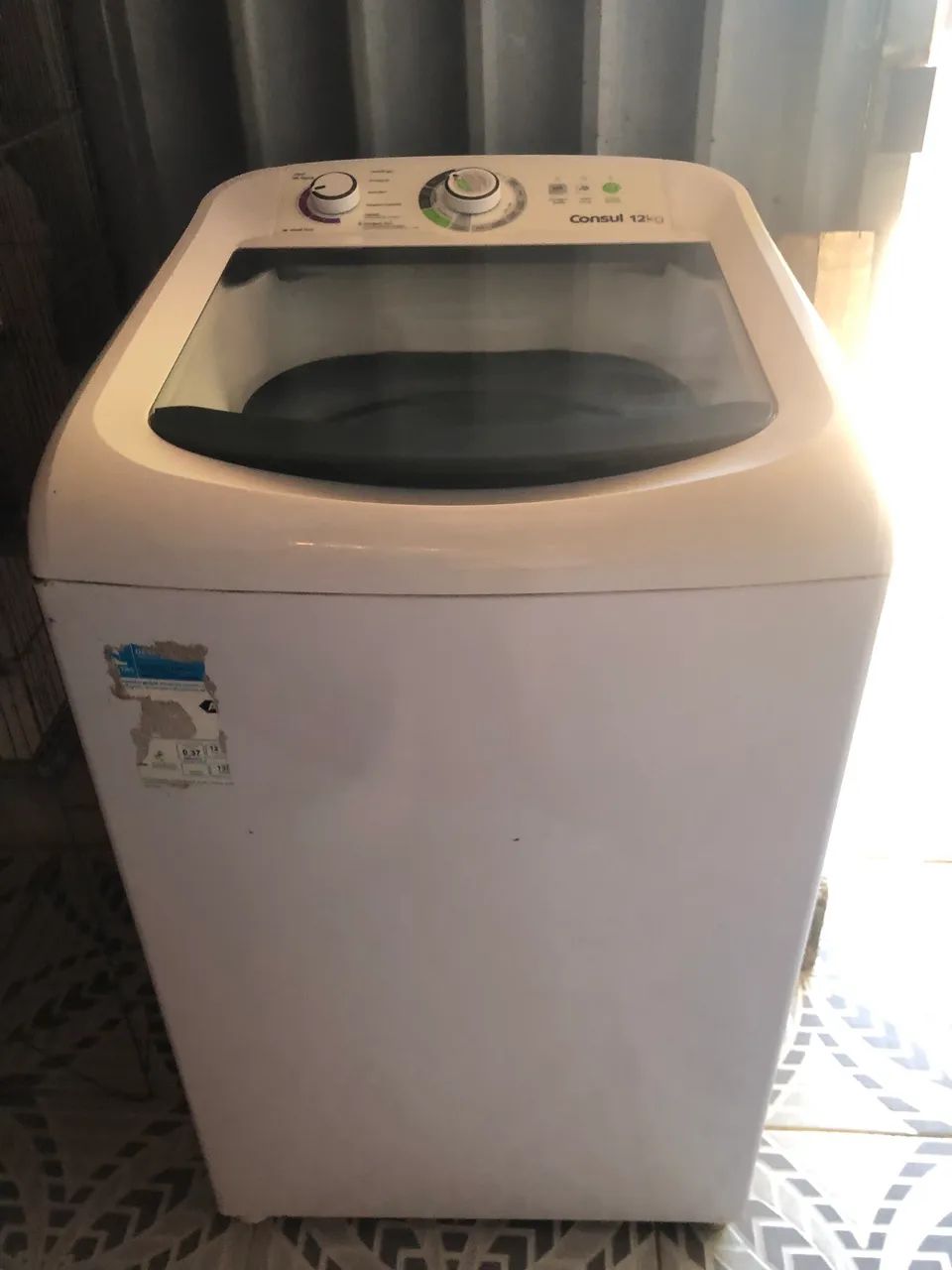 Máquina de lavar Consul 12kg (com defeito)