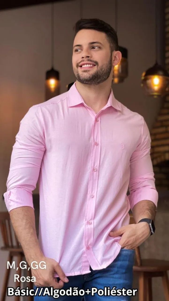 Camisa Social Slim - Foto 3