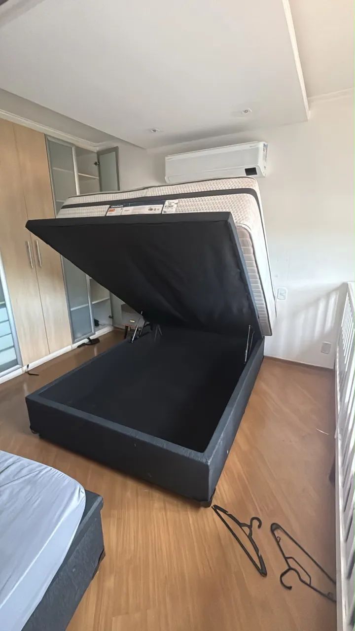 Colchão Casal com Cama Box Bau - Foto 2