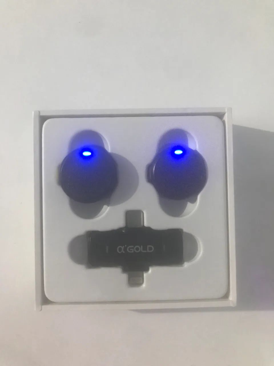 Microfone de lapela 