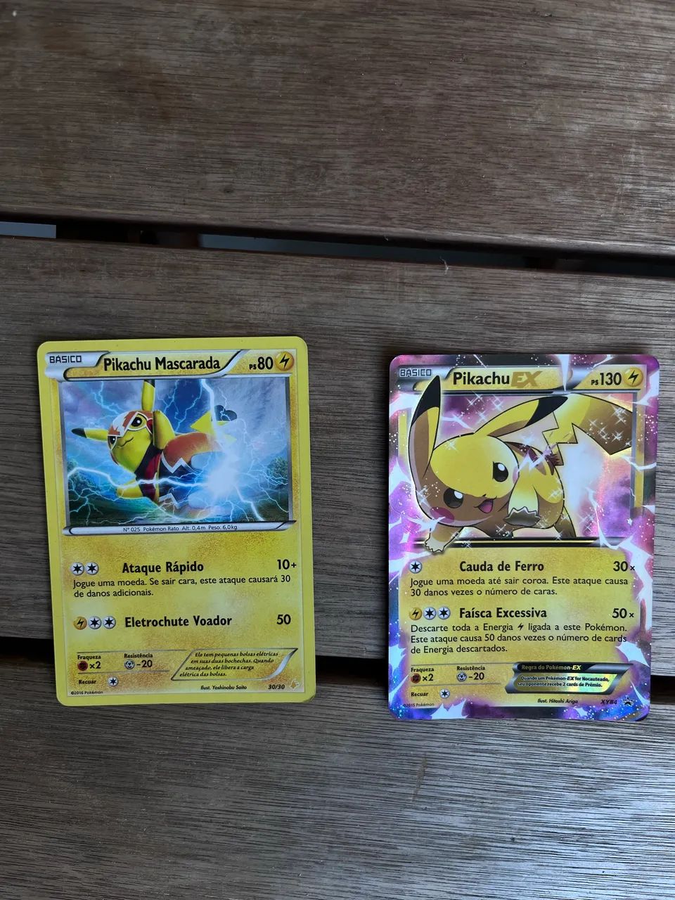 Pikachu-EX (XY84) + Pikachu Mascarado (30/30)