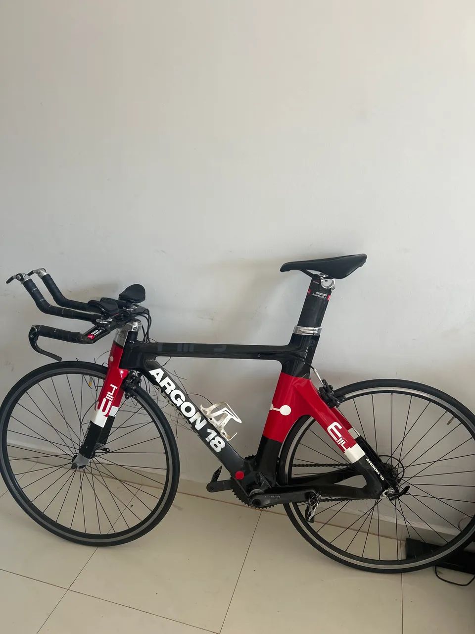 Bicicleta Triathlon / TT Argon 18 E-114 Carbono