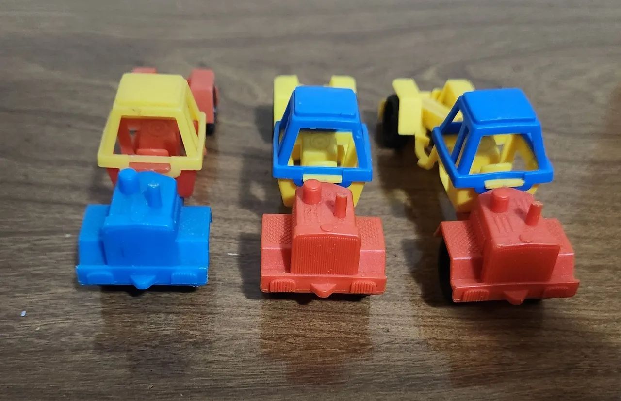 Carrinho Miniatura Motoniveladora Big Frota Mitroplast  - Foto 4