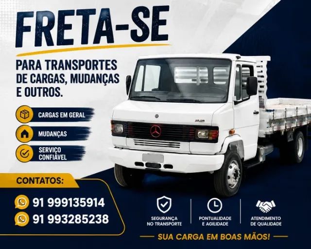 freta-se caminhão.