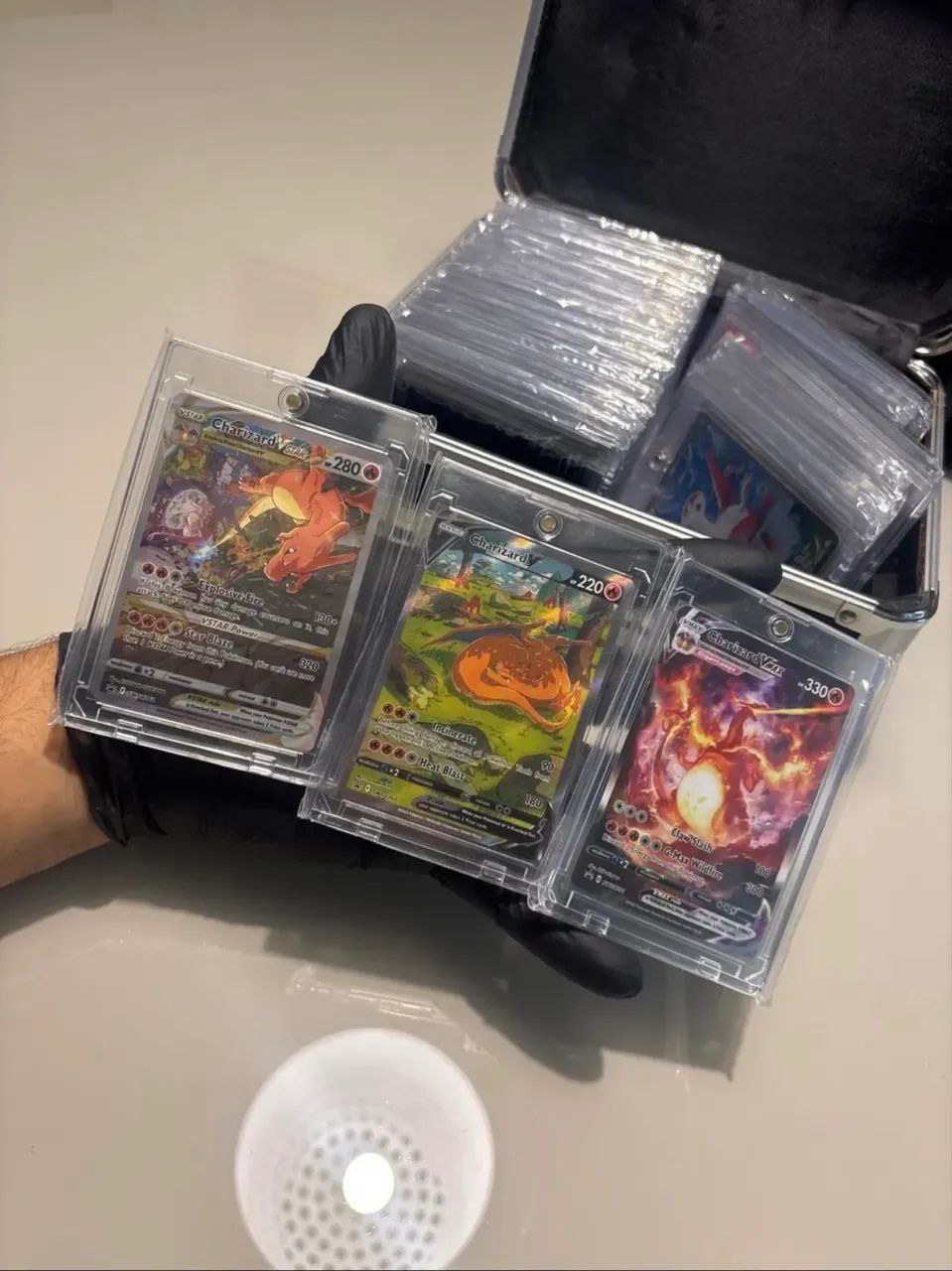 Trio Charizard box americana ? NM