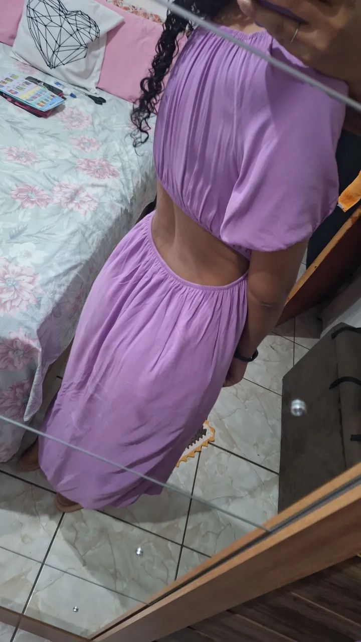 Vestido Mido Roxo - Foto 3