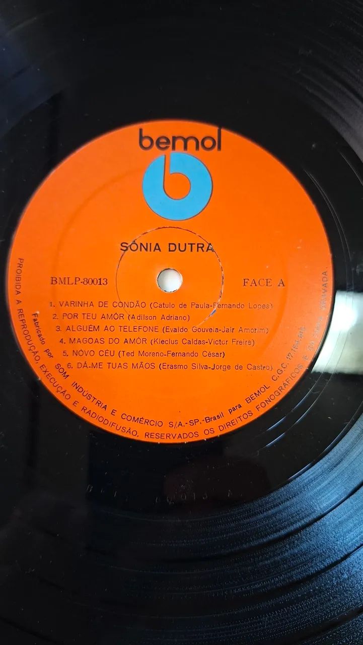 Lp, Sônia Dutra, 1968, Bemol - Foto 4