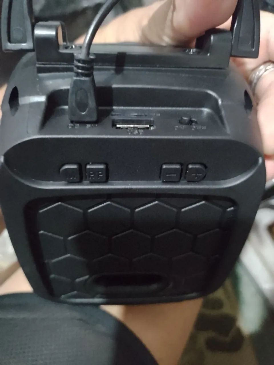 Caixa de som speaker, bluetooth, cartão, pen drive  - Foto 2