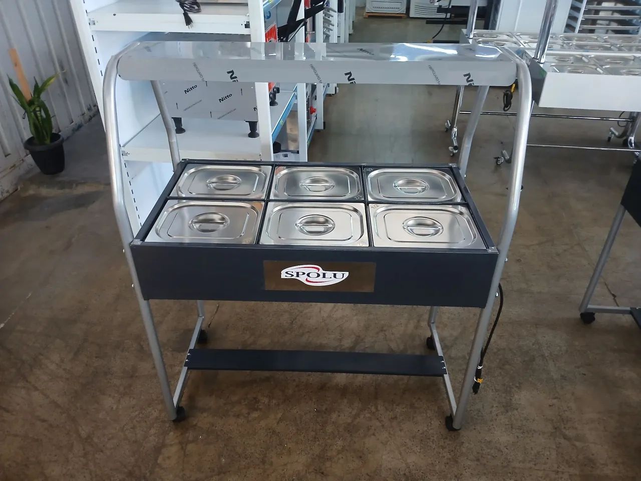 Buffet Térmico 6 Cubas 220V - Spolu