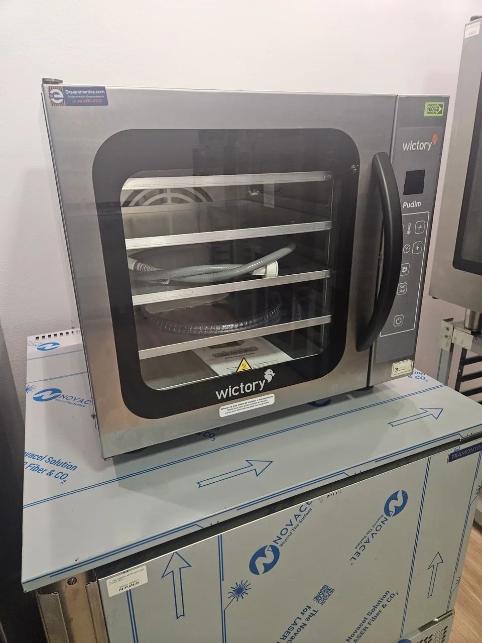 forno combinado 5 assadeiras para pudim
