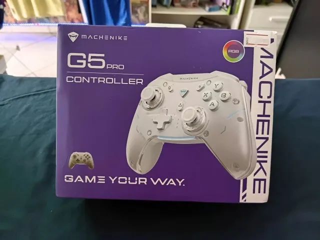 Controle Machenike G5 Pro Preto Hall Efect/ Ns/ Pc/ Android/ Ios Cor Preto - Foto 2