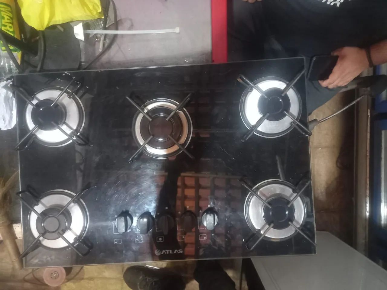Fogão de mesa 5 bocas atlas - Foto 3