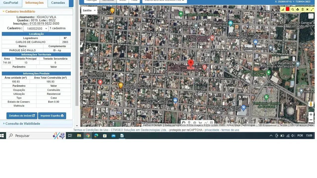 Terreno para venda com 741m - Centro - Cascavel - PR - Foto 4