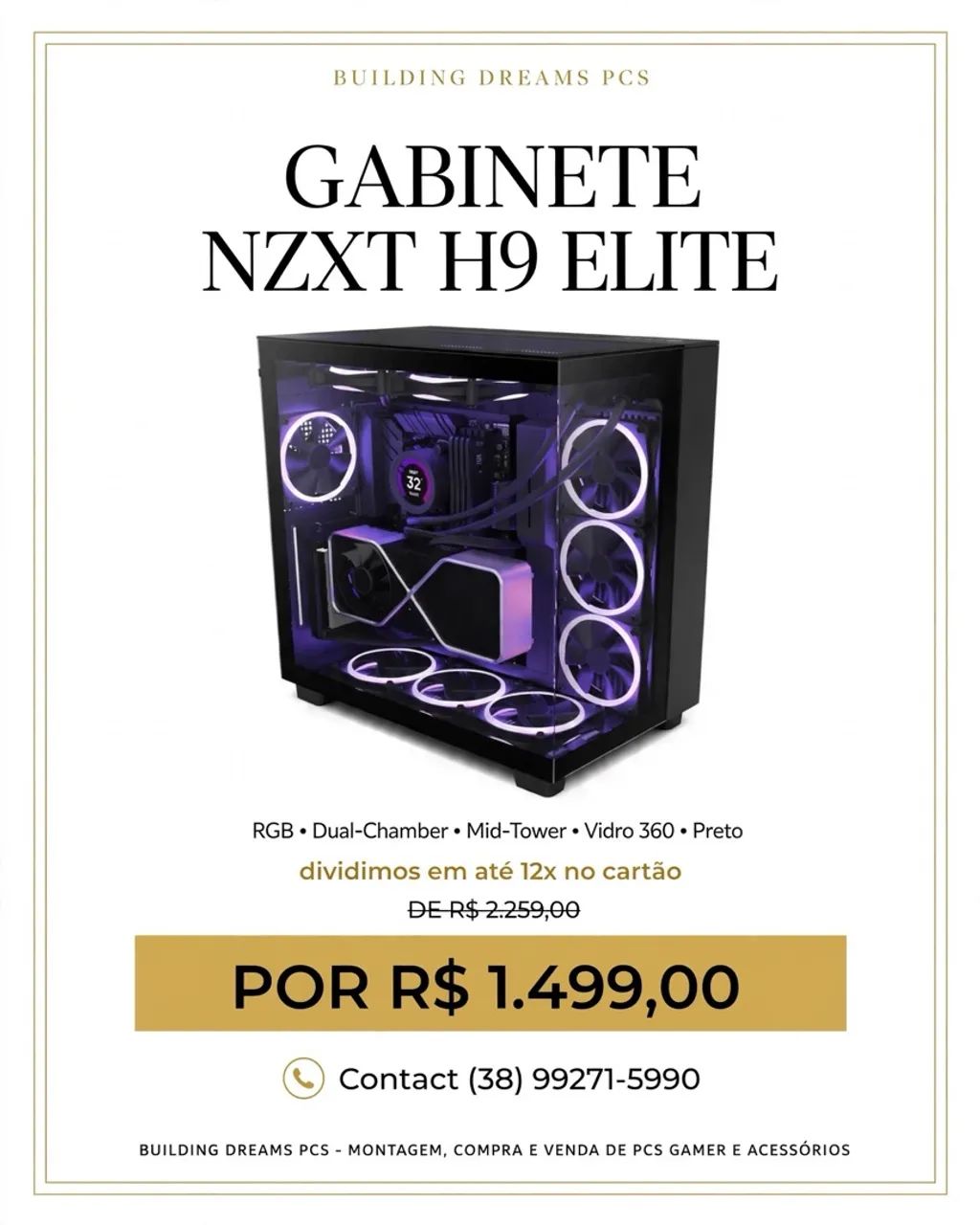 GABINETE NZXT H9 