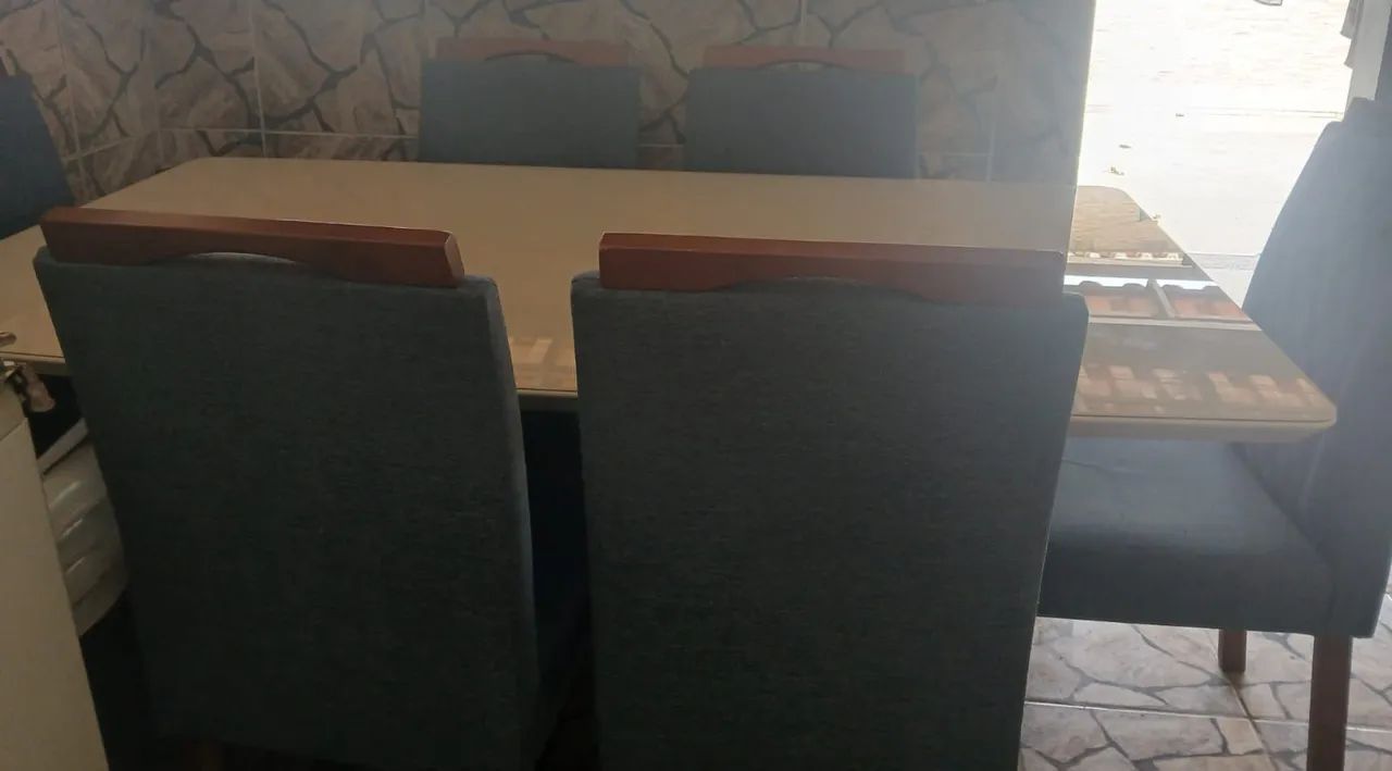 Mesa de jantar com 6 cadeiras  - Foto 5