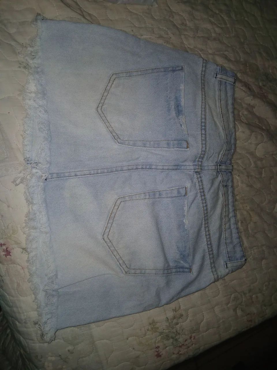 Saia jeans com stress 38 reais - Foto 2