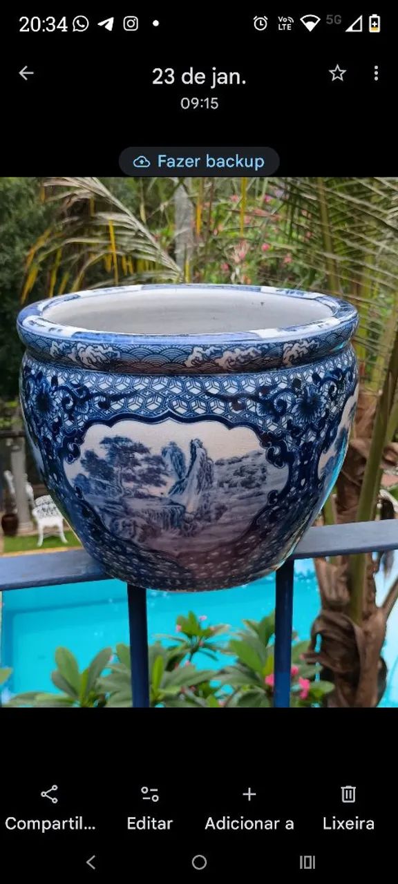 Cachepot oriental