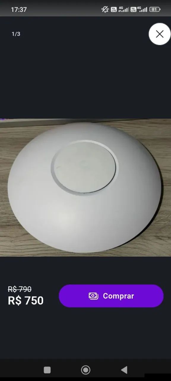Ubiquiti U6 LR -- Unifi 2G e 5G