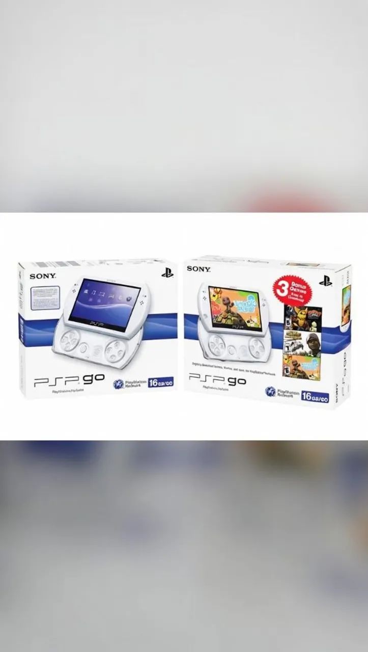 Playstation PSP GO 16gb branco  - Foto 2
