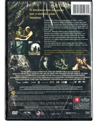 Dvd O Labirinto Do Fauno - Foto 2