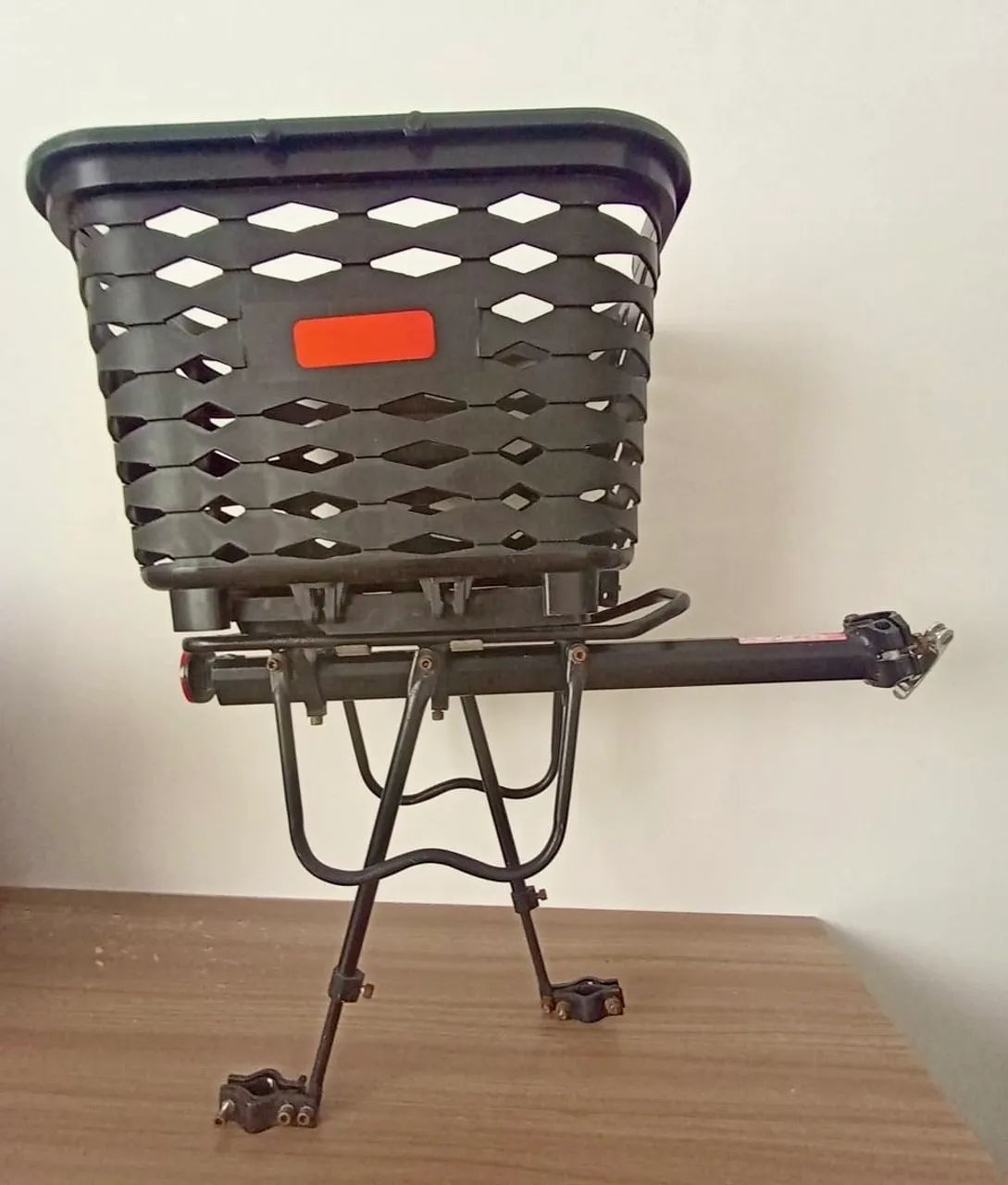Bagageiro + Cesta para Bicicleta - Foto 3