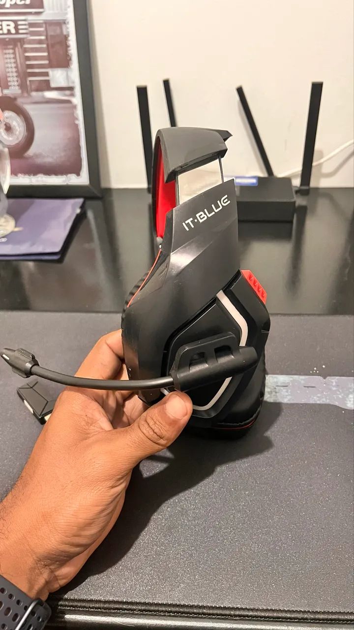 Fone Gamer sem fio  - Foto 3