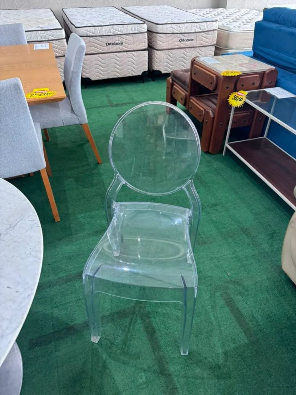 Mesa de Mármore Carrara e Pés Tulipa - Foto 4