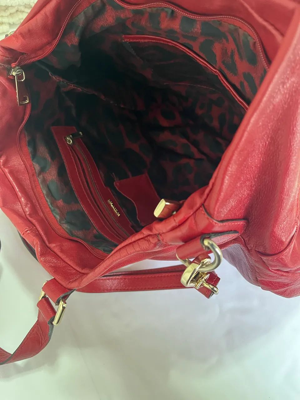 Bolsa Luz da Lua vermelha - Foto 2